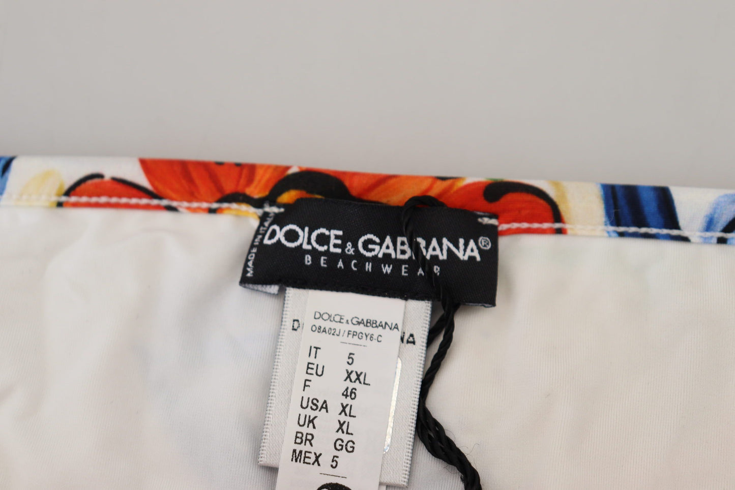 Dolce & Gabbana Multicolor Seconte Tie de maillot de bain Bothini Bikini