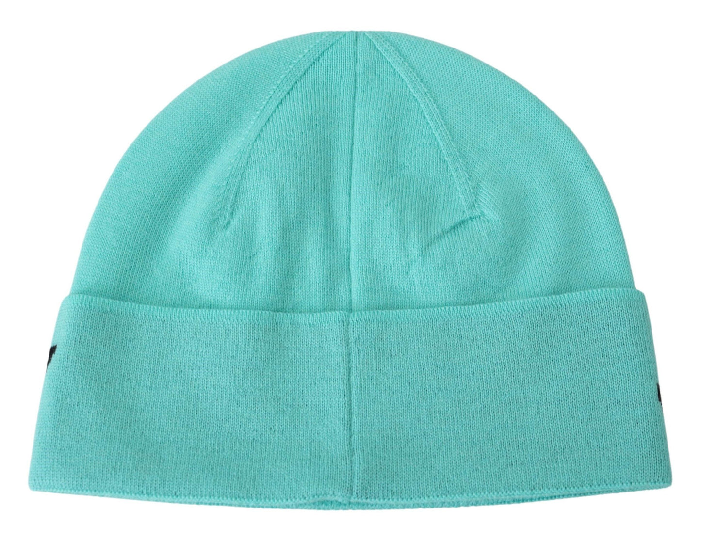Cappello logo unisex di berretto di lana verde givenchy