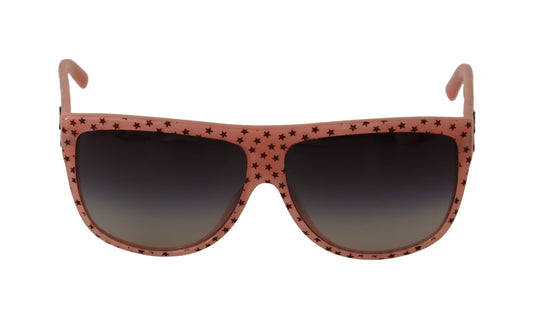 Dolce & gabbana étoiles bruns acétate cadre féminine les lunettes de soleil