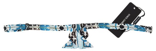 Cravatta per papillon regolabile con stampa multicolore Dolce & Gabbana