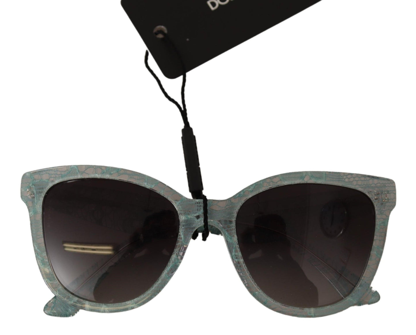 Dolce & Gabbana Blue Lace Crystal Acétate Butterfly DG4190 Sunglasses