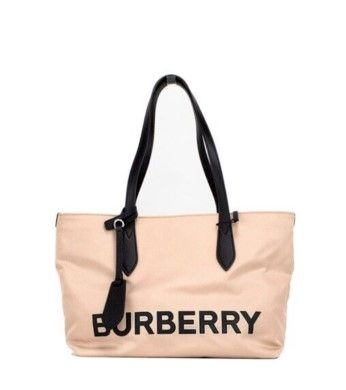 Borse borse da borse per spalla con marchio Burberry rose beige logo
