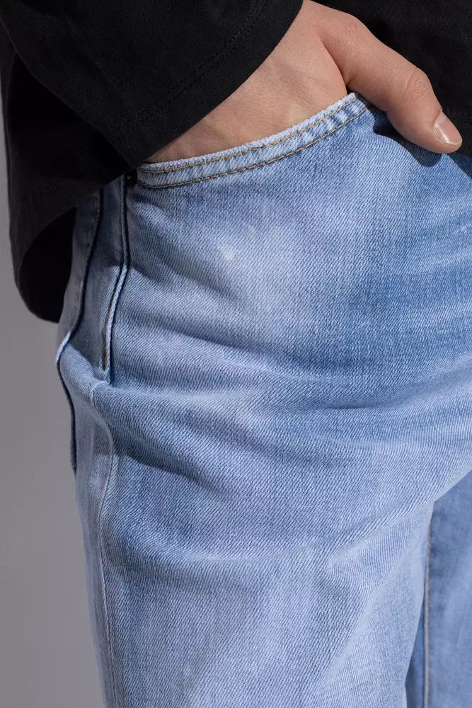 DSquared² Jeans en coton bleu clair et pantalon