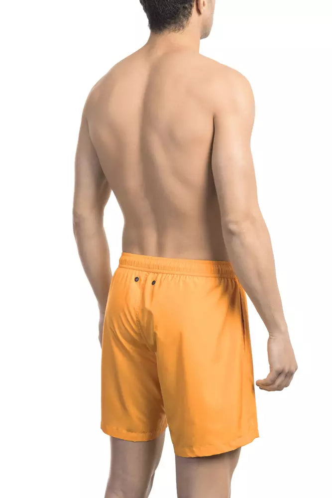 Bikkembergs Orange Polyester Badebekleidung