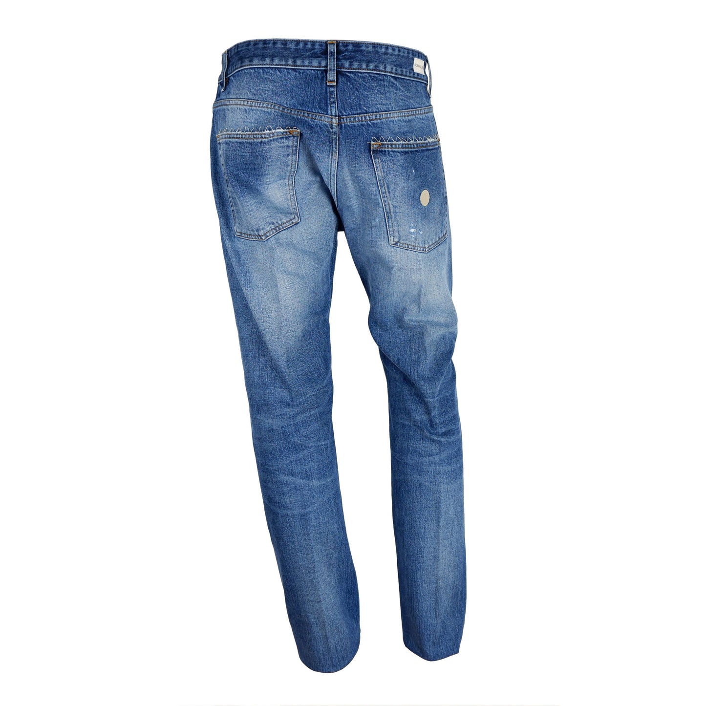 Ziehen Sie die Fuller Blue Cotton Jeans & Pant