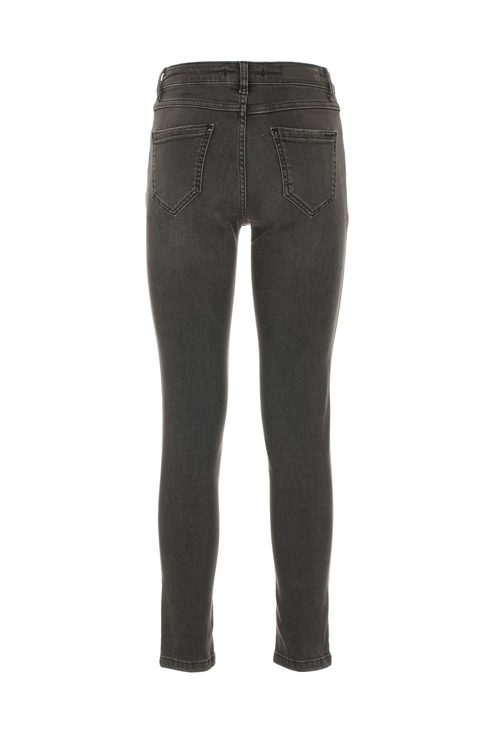 Jeans e pantaloni in cotone grigio imperfetto