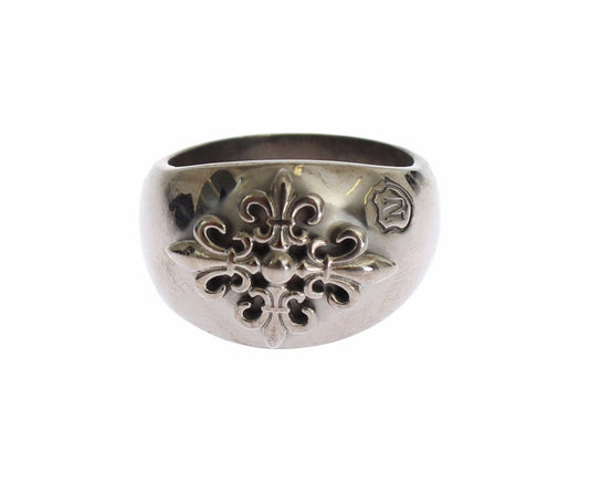 Nialaya Silber 925 Sterling Authentic Crest Ring