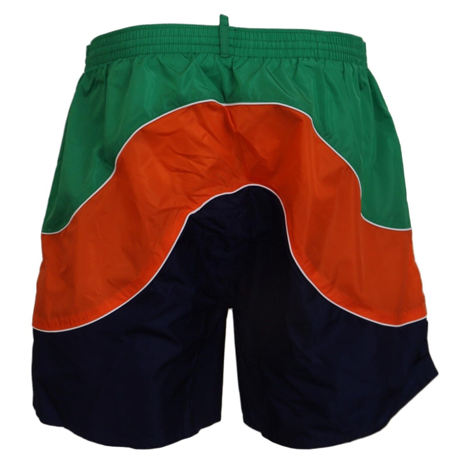 Dsquared² Multicolor -Logo -Print Männer Beachwear Badebekleidung kurz