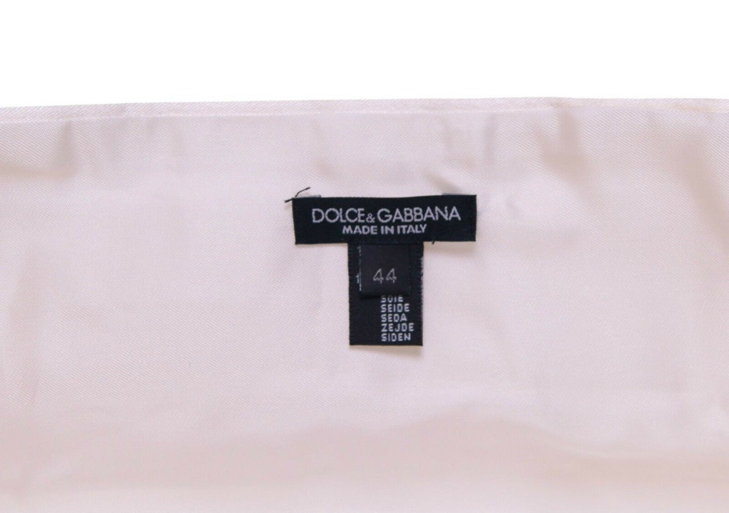 Dolce & Gabbana White Tuxedo Smoking Belt Cummerbund