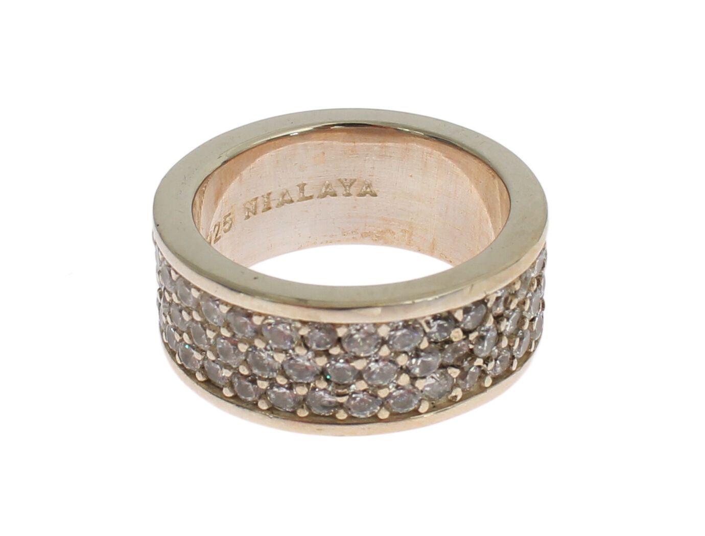 Nialaya Silber Womens CZ 925 Sterling Ring