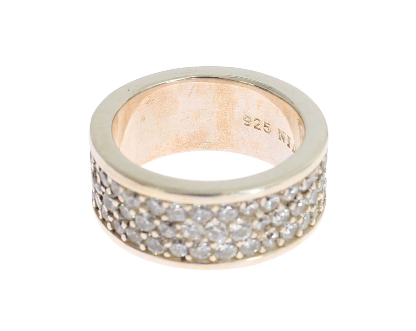 Nialaya Silber Womens CZ 925 Sterling Ring