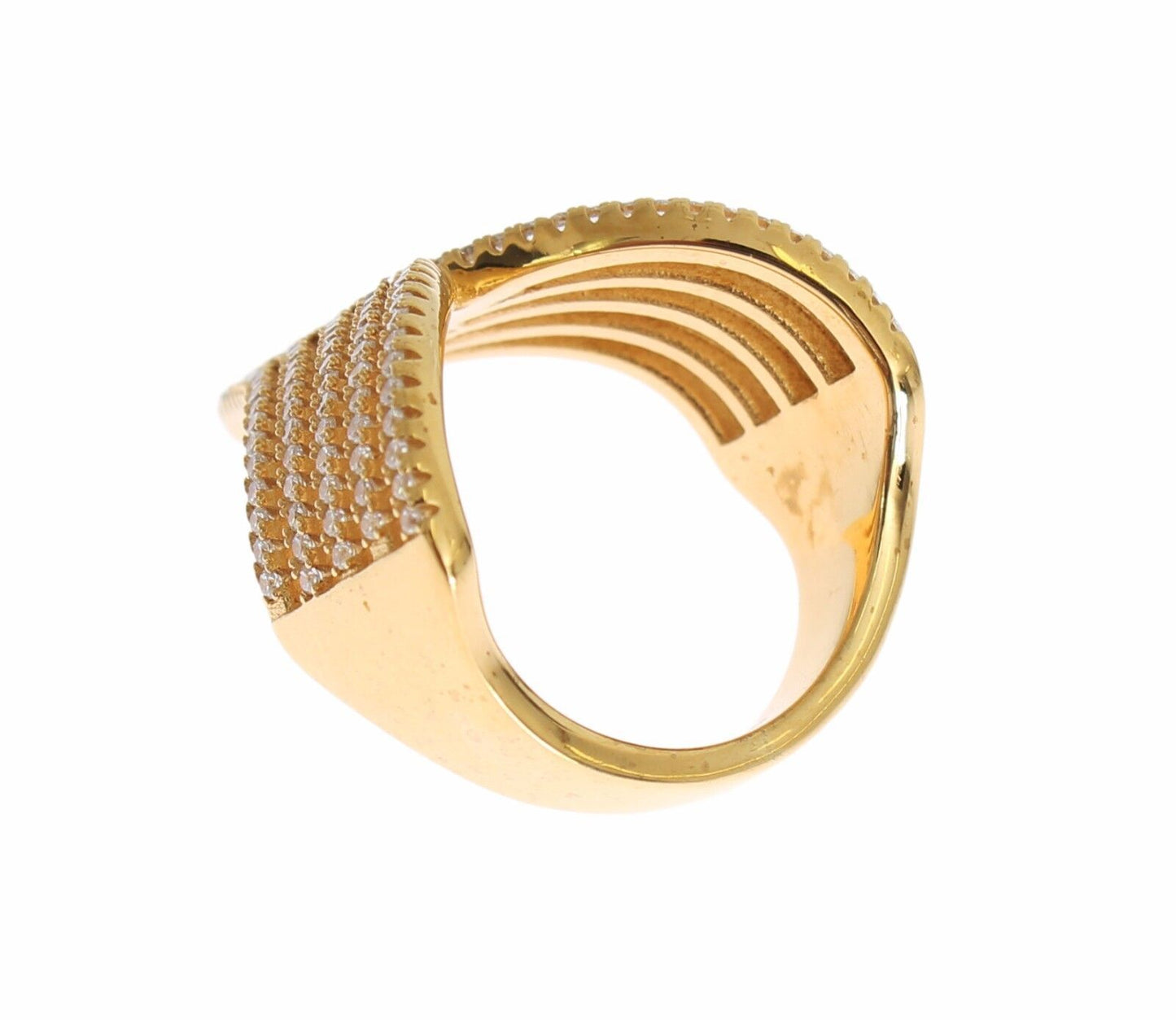 Nialaya Gold 925 Sterling Silber Ring