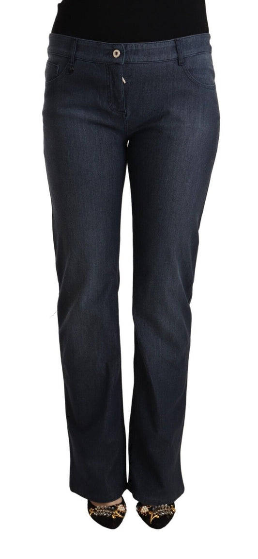 Marghi Lo 'Jeans en jean droit en coton bleu foncé