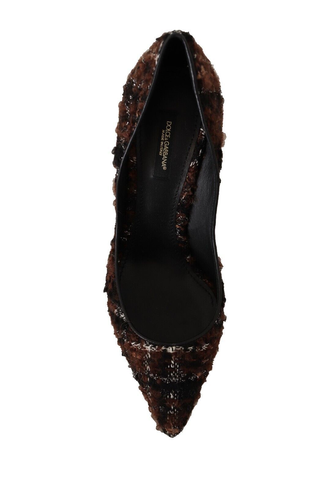 Dolce & Gabbana Multicolor Tweed Pointed Stietto Pumps Chaussures
