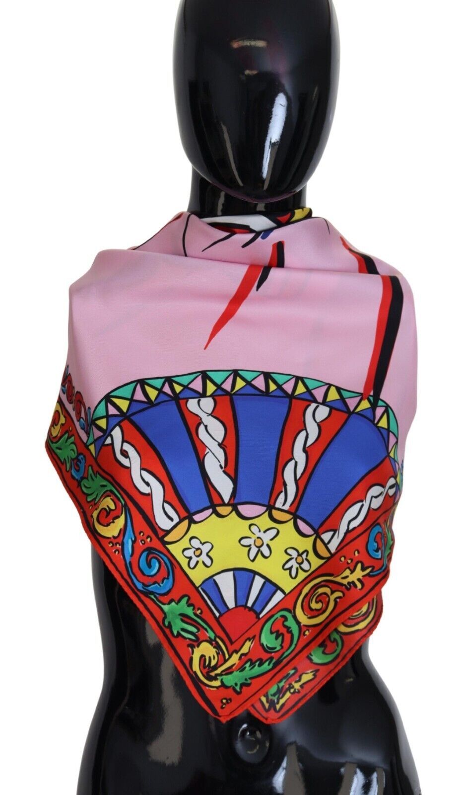Dolce & Gabbana Multicolor #dgloveslondon Seidenpackschal