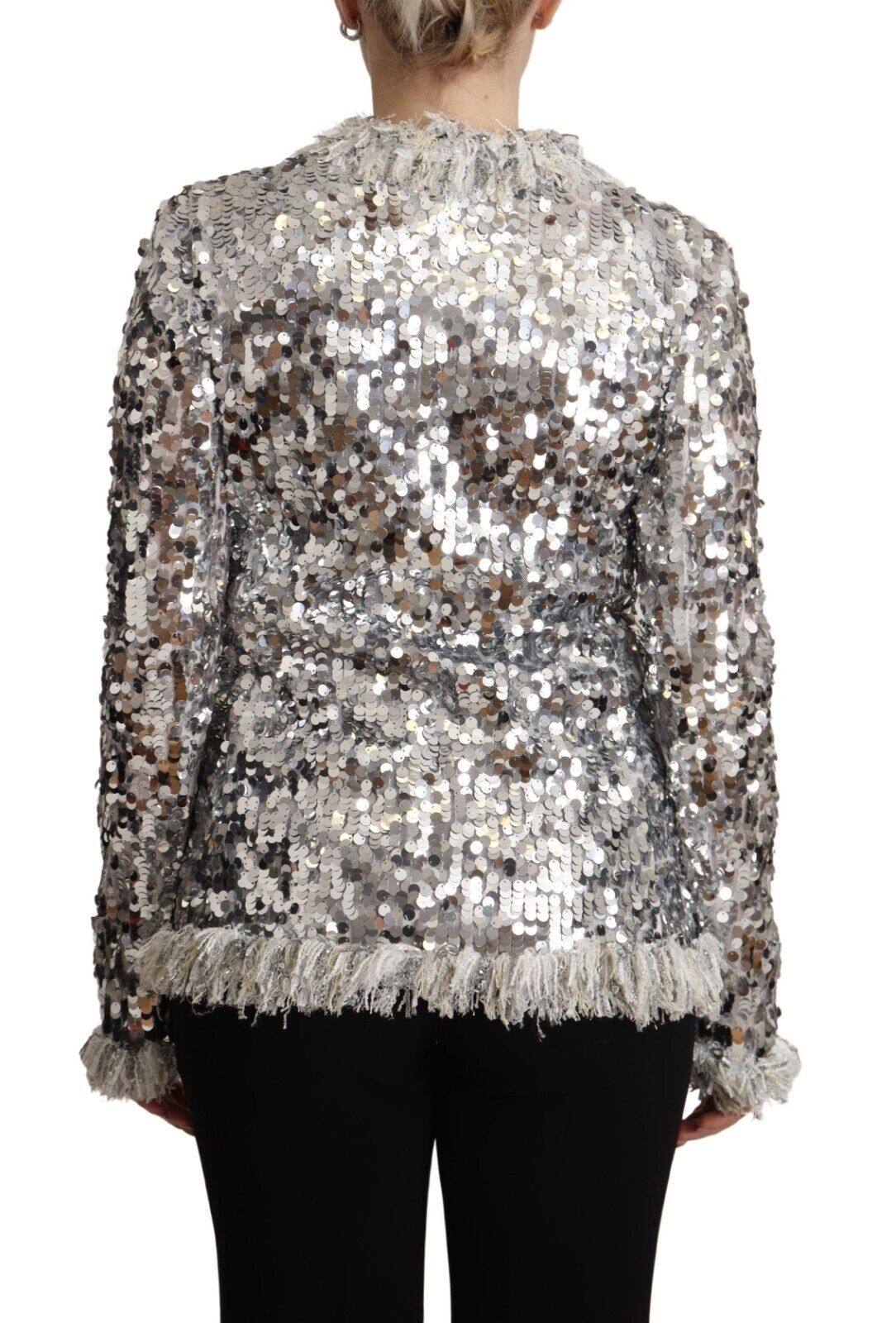 Giacca a maniche lunghe di Dolce & Gabbana Silver Wipple