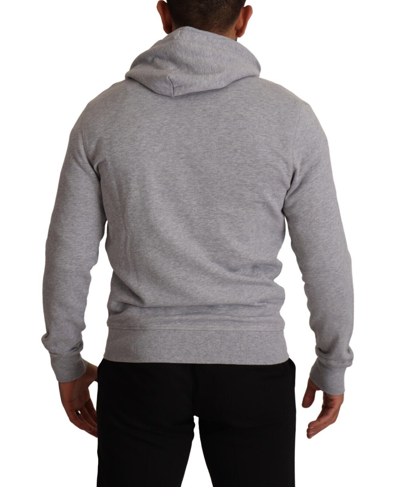 Hackett Grey Full Zip Hooded Cotton Sweatirt Sweater
