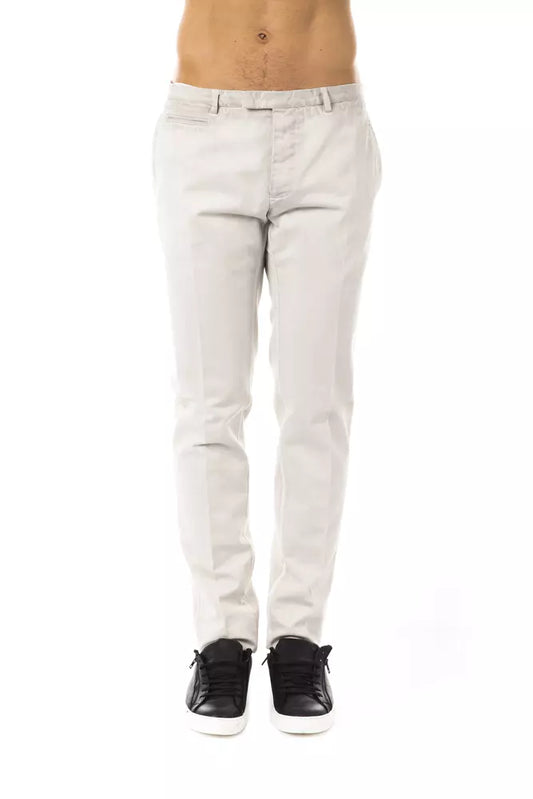Jeans di cotone grigio Uominitalliani