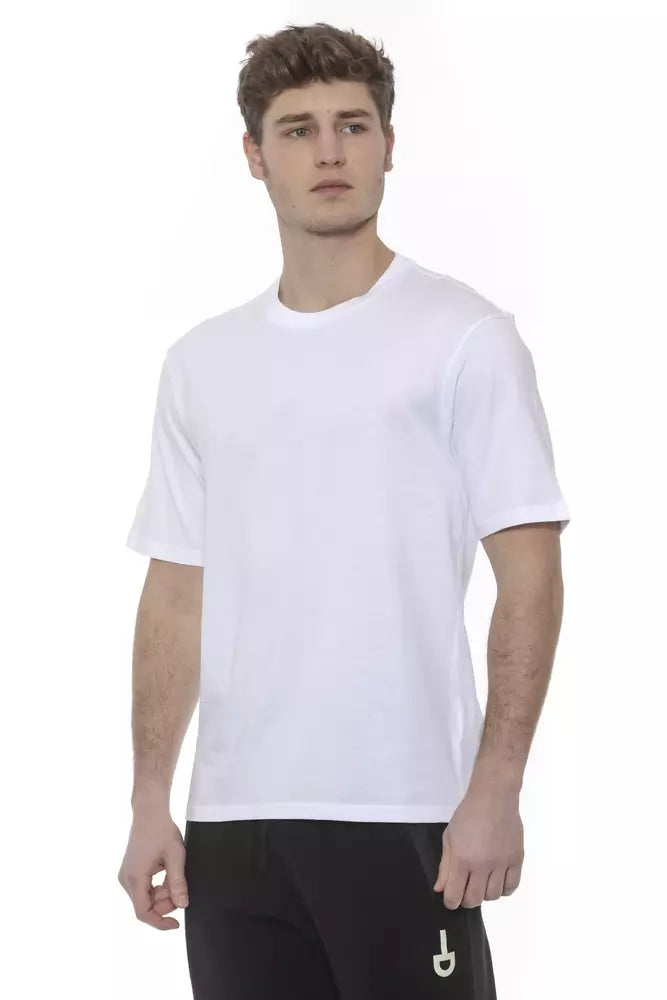 Tondweiß-Baumwoll-T-Shirt