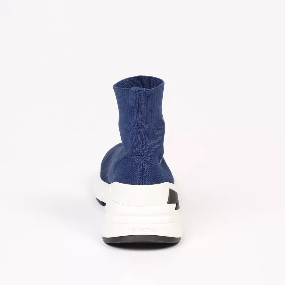 Neil Barrett Blue Textile Futter Sneaker