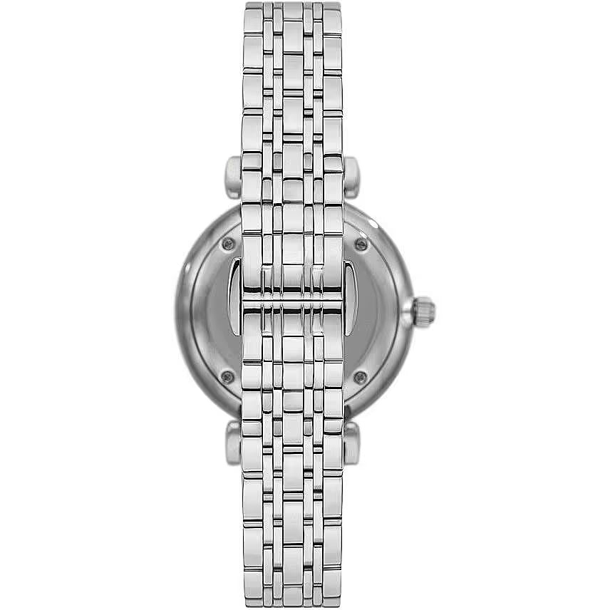 Emporio Armani Silver Steel Quartz Uhr